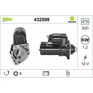 Valeo Anlasser 1,2 kW MOTO GUZZI V