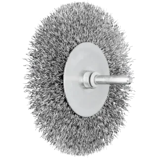 PFERD TOOLS Rundbürste ungezopft RBU Schaft 6 mm Stahl-Draht - 43109004