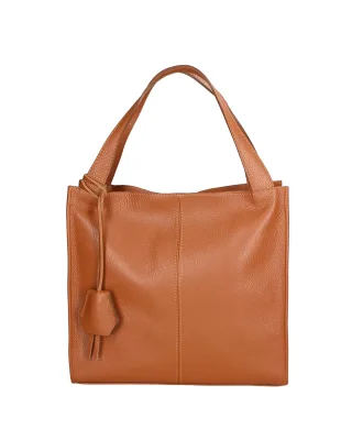 Gave Lux Schultertasche Frauen DARK COGNAC