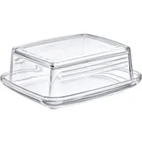 Thiru Butterdose Glas - mit speziellem Deckel-Relief für sicheres Greifen, Glas, (1-tlg)