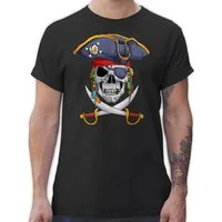 Shirtracer T-Shirt Pirat, Piraten, Pirates, Seeräuber, Freibeuter Pirat