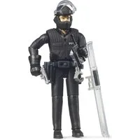 Bruder® Spielzeug-Polizei Spielfigur bworld Polizist Spezialkräfte mit Ausrüstung 62151