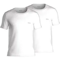 BOSS Unterziehshirt T-Shirt RN 2P Comfort (Doppelpack, 2-St., 2er-Pack) Herren Shirt Kurzarm aus reiner Baumwolle