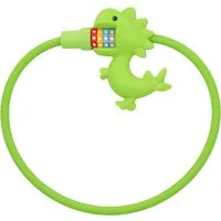 fischer Kettenschloss Fischer Kinder-Fahrradschloss Dinosaurier 60cm