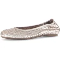 Gabor Ballerina, Schlupfschuh, Frühlingsschuh, Businessschuh mit tollem Flechtmuster