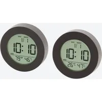 Spectrum Raumthermometer Nortec Thermometer 2 Stück Innenthermometer Zimmerthermometer