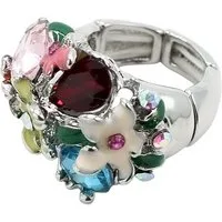 COLLEZIONE ALESSANDRO Fingerring Blumenwiese