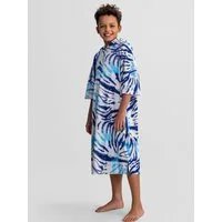 MINOTI Badeponcho mit bequemer Kapuze, Tie-Die Muster