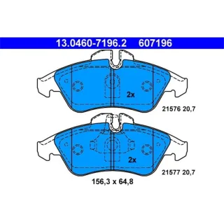 ATE Bremsbel?ge vorne Mercedes Sprinter V-Klasse Vito VW Lt