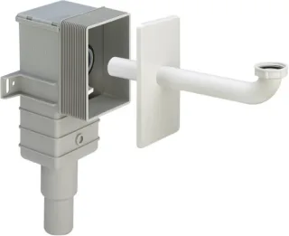 Viega Geruchverschluss 5633.2 in G1 1/4 x DN40/50 Ku weiß RAL 9010 553760