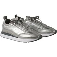 Calvin Klein RETRO RUNNER METALLIC Plateausneaker Trendsneaker, Businesssneaker, Halbschuh mit Anziehlasche