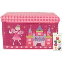 BIECO Spielzeugtruhe Bieco Kinder Aufbewahrungsbox mit Deckel 60L, faltbar Spielzeugkiste