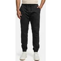 INDICODE Stoffhose Herren Nizar Herrenhose Freizeithose Männer mit elastischem Bund und Kordelzug
