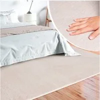 merinos Teppich Loft 37, Kunstfellteppich, rechteckig, Höhe: 16 mm, weich und kuschelig, Fell Haptik, Anti-Rutsch-Unterseite