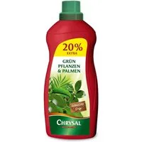 Chrysal Pflanzendünger Flüssigdünger für Grünpflanzen und Palmen 1200 ml