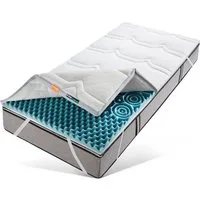 fan, Topper Mabona TKS, 7 cm hoch, Kaltschaum, Kundenliebling! Mit Sommer- und Winterseite!
