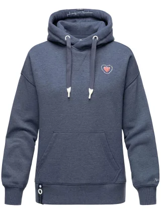 Navahoo Damen Hoodie Goldfee – Kuscheliger Kapuzenpullover mit Kängurutasche