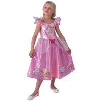 Rubie´s Prinzessin-Kostüm Disney's Palace Pets Kostümkleid für Kinder, Süßes Kleid aus der Serie über die Haustiere der Disney Prinzessinne