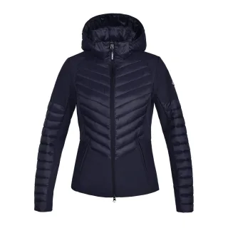 Steppjacke KL Classic Hybrid Damen, abgesetzt mit Softshell