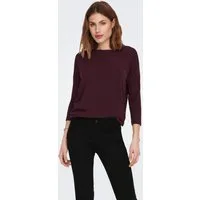 ONLY 3/4-Arm-Shirt ONLGLAMOUR 3/4 TOP JRS NOOS Materialmix, loose fit