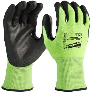 Milwaukee - Hi-Vis Schnittschutzhandschuhe Klasse 3/C - 144 Stück  9 - 4932479021