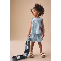 Next Top & Shorts Kombi-Set aus Bluse und Shorts (2-tlg)