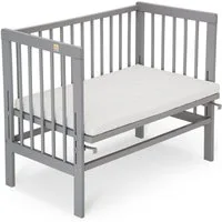 FabiMax Beistellbett Basic Plus grau
