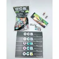 meytrade Aktivkohlefilter OCB Drehfilter Tips 7mm Limited Edition + Blättchen Drehpapier Set, OCB limited edition Set mit viel Zubehör