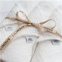 lilimaus Spucktuch Mulltücher für Babys aus 100% Baumwolle - weich & saugfähig, (3-tlg), 3er-Set, saugfähig & schnelltrocknend - auch als Kuscheltuch