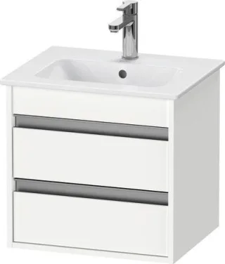 Duravit Ketho Waschtischunterbau wandhängend Weiß Matt 500x412x480 mm - KT644401818 KT644401818