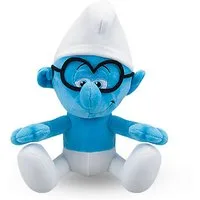 PMS Kuscheltier Die Schlümpfe Kuscheltier Plüschtier Schlaubi Schlumpf 23 cm sitzend (Set, 1-St., Geschenk-Set), Die Schlümpfe The Smurfs Geschenke für Mädchen Jungen Kinder Babys