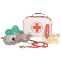 Egmont Toys Spielzeug-Arztkoffer Egmont Toys Kinder Arztkoffer, Doktorkoffer, befüllt 54/44 cm, (10-tlg)
