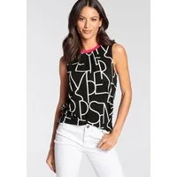 Laura Scott Shirttop figurumschmeichelnde Passform, hüftlange Schnittform
