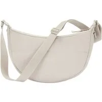 LARKSON Umhängetasche Emma Small Half Moon Bag, Kleine Puffer Halbmondtasche