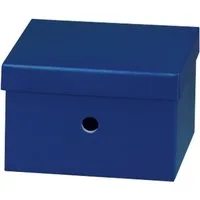 NIPS Aufbewahrungsbox UNI COLOUR (1 Stück) Mehrzweckbox mit Deckel, B/H/T: 26,5 x 16,5 x 26,5 cm, Wellkarton, Karton, Pappe
