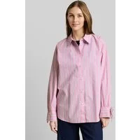 TOM TAILOR Denim Langarmbluse Blusen & Shirts Oversize Hemdbluse mit Streifenmuster