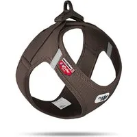 Curli Hunde-Geschirr Clasp Vest Geschirr Air-Mesh Special Edition 2022 Brown
