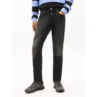 Tommy Jeans Tapered-fit-Jeans Austim Slim Tapered mit Logostickereien