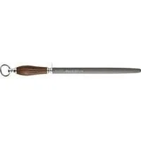 DarkNitro Wetzstahl oval, Messerschärfer holz/anthrazit, 30cm