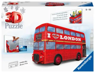 Ravensburger 3D Puzzle 12534 - London Bus [216 Teile]