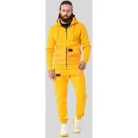 Cipo & Baxx Trainingsanzug HOMEWEAR (2-tlg), im unifarbenen Design