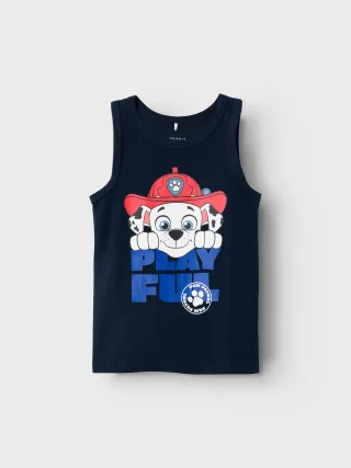 NAME IT - NMMJABIL PAWPATROL TANK TOP NOOS CPLG dark sapphire - Gr. - 86