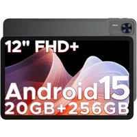 DOOGEE T36 12 Zoll Android 15 Tablet 8GB+256 GB/2 TB 8800 mAh Games Tablet (12", 256 GB, Android 15, 4G, Unterstützt zwei Nano-SIM-Karten oder Nano-SIM + TF-Karten, FHD+90HZ)
