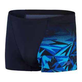 Speedo - "Hyper Boom" Badeshorts für Herren (Schwarz/Blau)