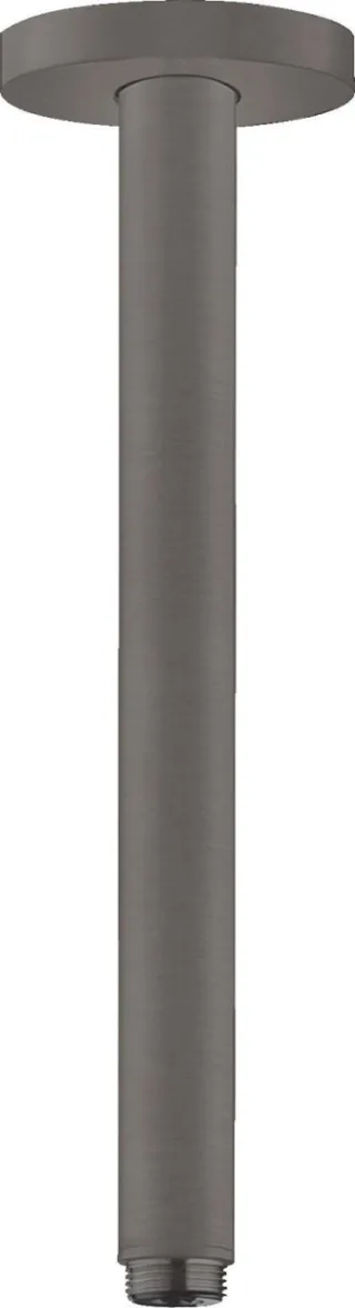 Hansgrohe Deckenanschluss S DN15 300mm Brushed Black , 27389340 27389340