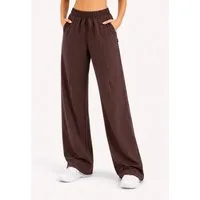Smilodox Jogginghose Nexa, Wide-Leg Damen, Trainingshose mit High-Waist & Loose Fit, Gym Weites Bein, Weiches Material, Lockerer Sitz, Homewear, Streetwear