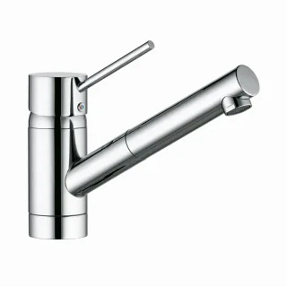Kludi Spültisch-Einhebelmischer Niederdruck DN 10 SCOPEHerausziehb. Auslauf chrom 339320575