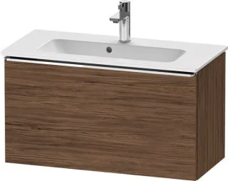 Duravit D-Neo Waschtischunterbau wandhängend Nussbaum dunkel Matt 810x372x440 mm - DE4269010210000 DE4269010210000