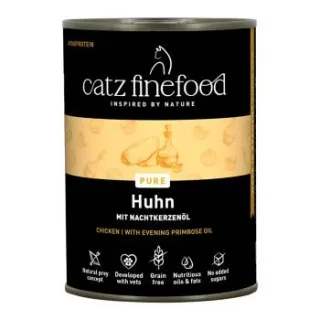 Catz finefood Nassfutter Katze Pure Adult Huhn 6x400 g