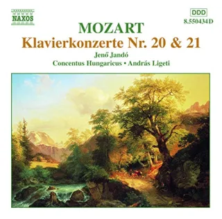 Mozart Klavierkonzert 20 und 21 Jando